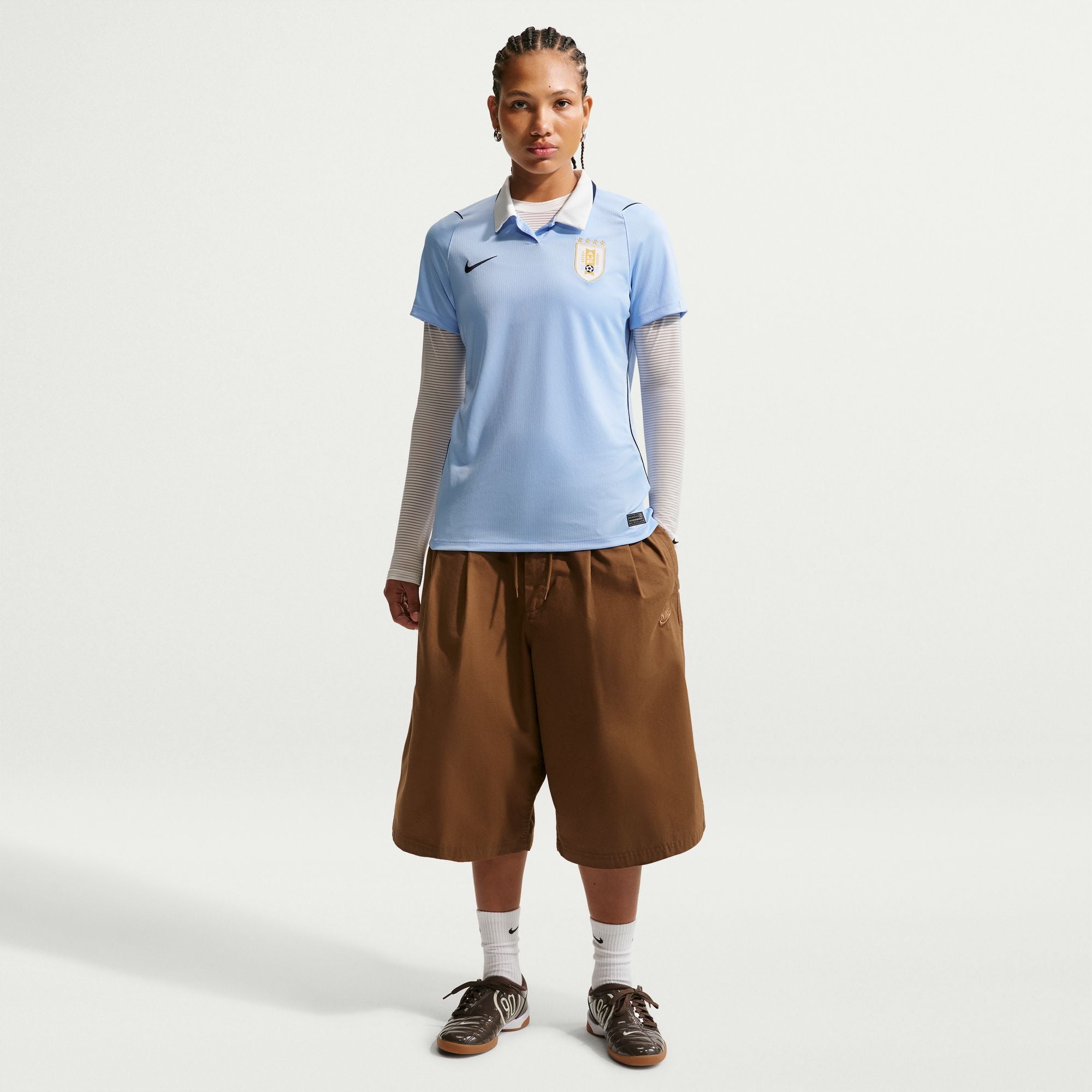 Nike Uruguay 2026 Stadium Home Women's Nike Dri-FIT Soccer Replica Jersey - IO4684-425-NIKE by Nike | Available at Niky's Sports