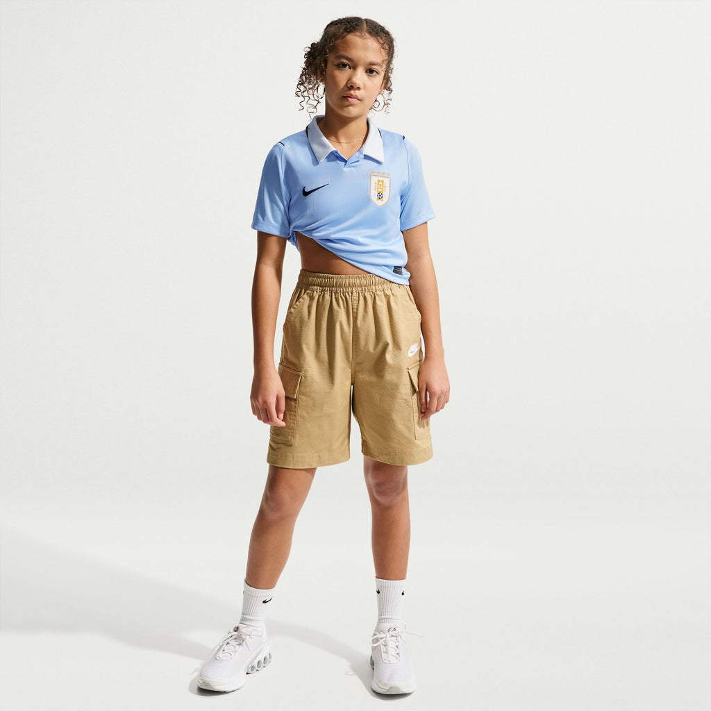 Nike Uruguay 2026 Stadium Home Big Kids' Nike Dri-FIT Soccer Replica Jersey - IO4686-425-NIKE by Nike | Available at Niky's Sports