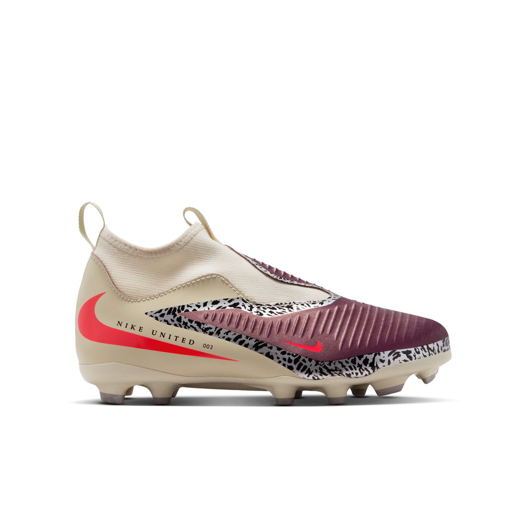 Nike United Jr. Phantom 6 High Academy Big Kids' Multi-Ground Soccer Cleats - IO8481-661-NIKE by Nike | Available at Niky's Sports