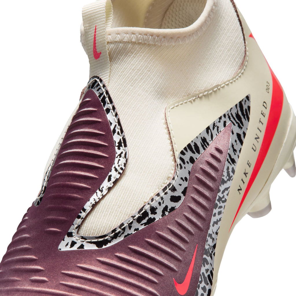 Nike United Jr. Phantom 6 High Academy Big Kids' Multi-Ground Soccer Cleats - IO8481-661-NIKE by Nike | Available at Niky's Sports