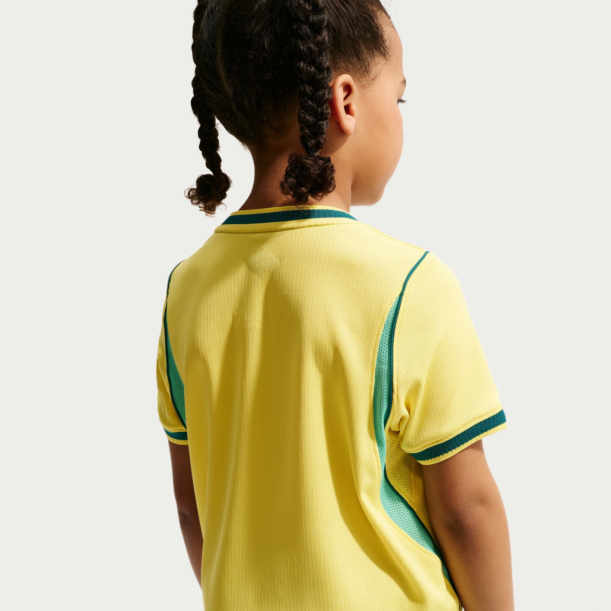 Nike Brazil 2026 Stadium Home Little Kids' Nike Soccer Replica 3-Piece Kit