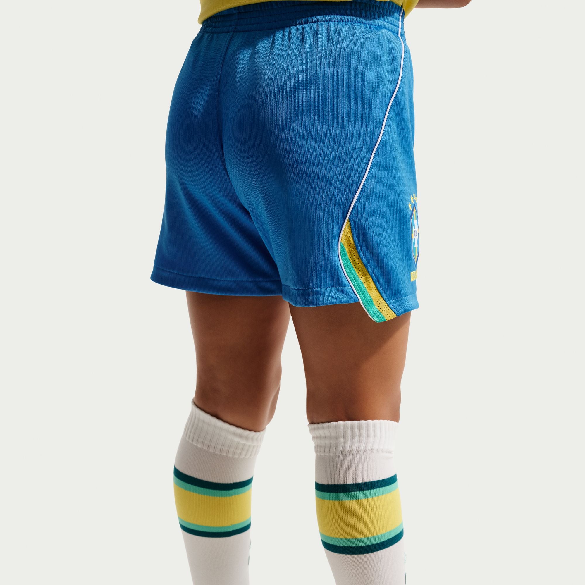 Nike Brazil 2026 Stadium Home Little Kids' Nike Soccer Replica 3-Piece Kit