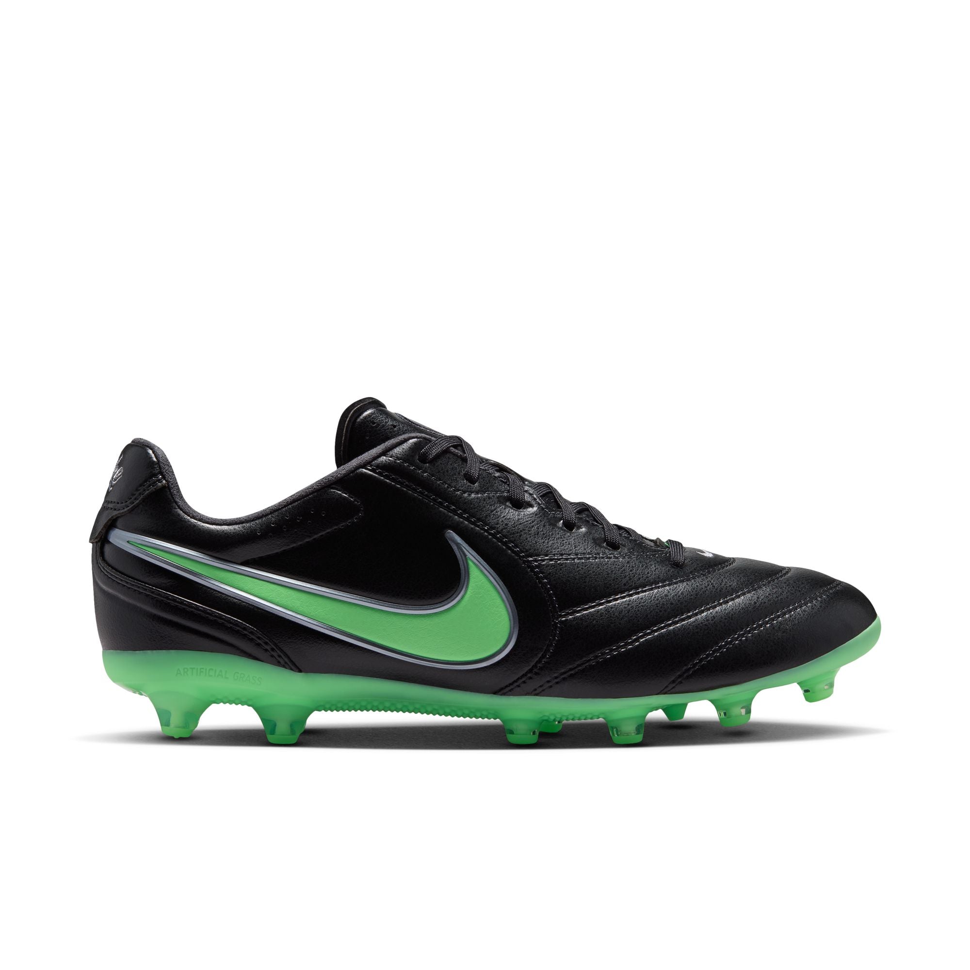 Nike Tiempo Ligera Pro Artificial-Grass Low-Top Soccer Cleats - IO9609-001-NIKE by Nike | Available at Niky's Sports