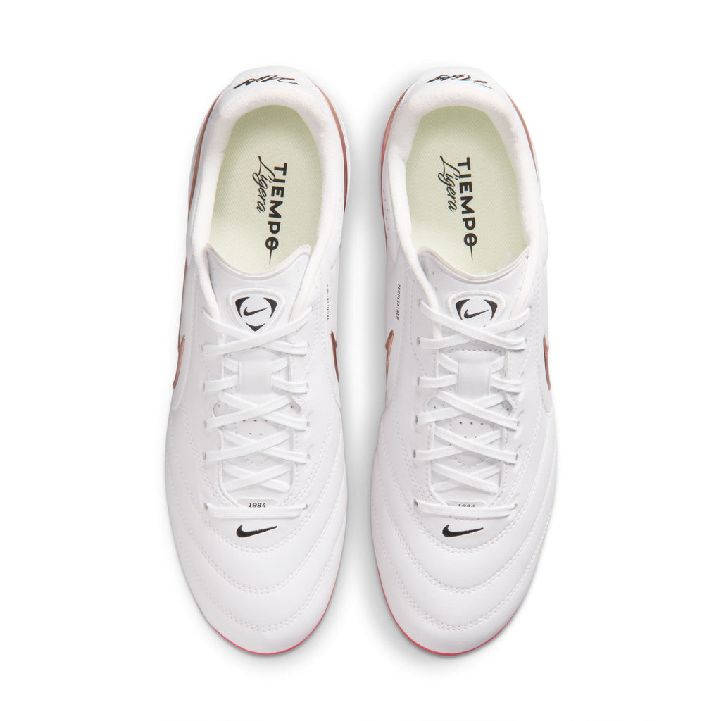 Nike Tiempo Ligera Pro Artificial-Grass Low-Top Soccer Cleats - IO9609-100-NIKE by Nike | Available at Niky's Sports