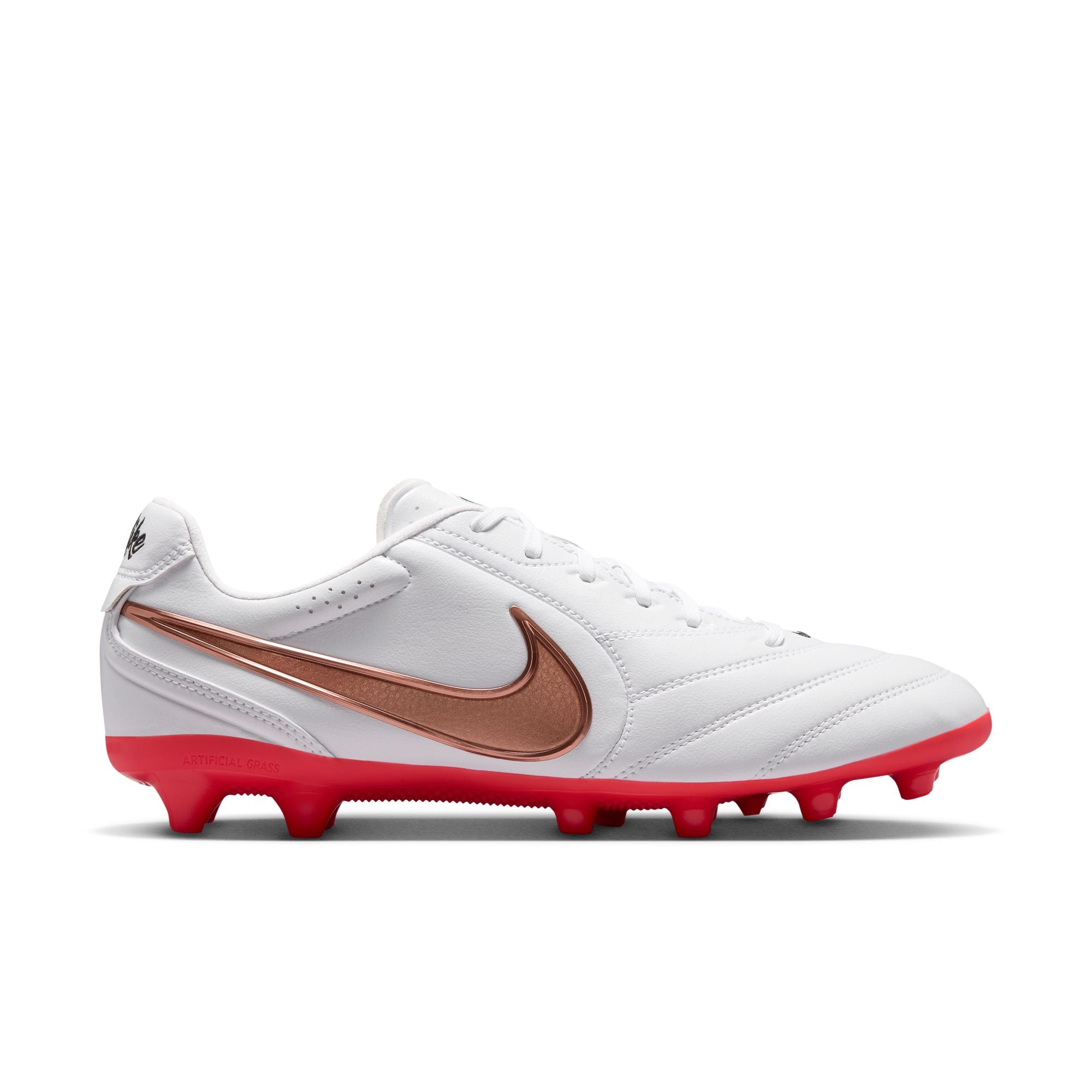 Nike Tiempo Ligera Pro Artificial-Grass Low-Top Soccer Cleats - IO9609-100-NIKE by Nike | Available at Niky's Sports