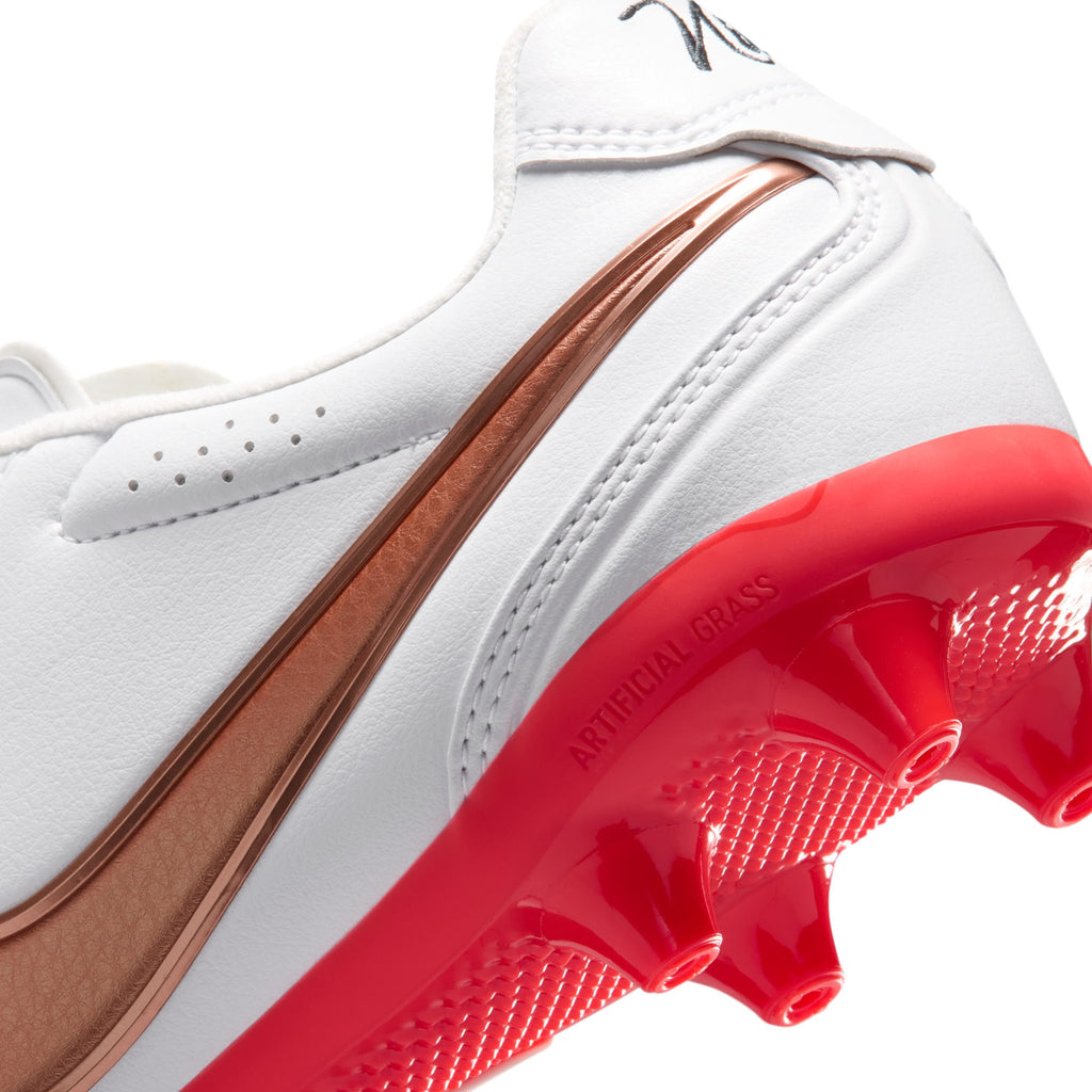 Nike Tiempo Ligera Pro Artificial-Grass Low-Top Soccer Cleats - IO9609-100-NIKE by Nike | Available at Niky's Sports