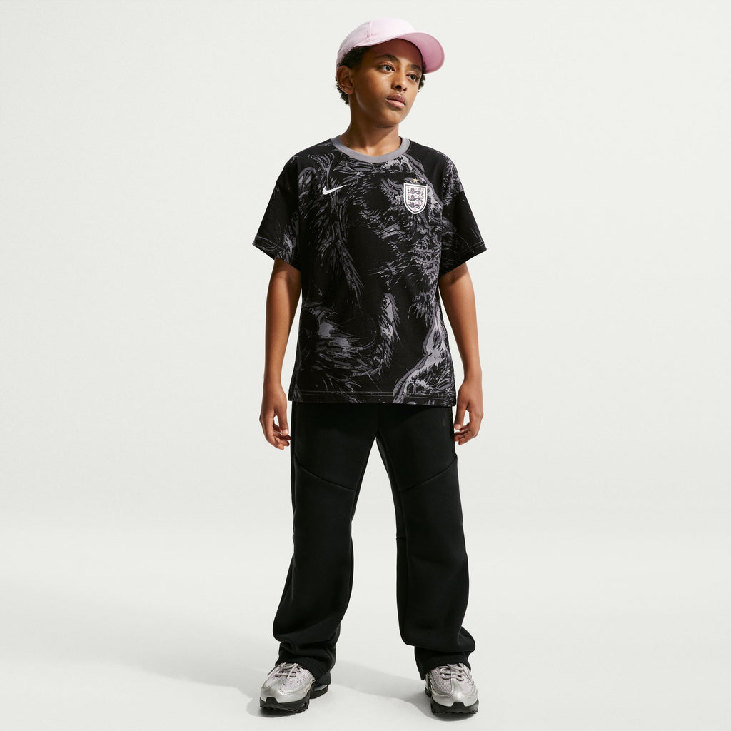Nike England Big Kids' Nike Soccer T-Shirt - IQ2189-002-NIKE by Nike | Available at Niky's Sports