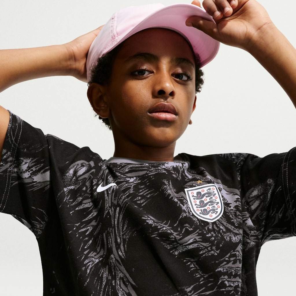 Nike England Big Kids' Nike Soccer T-Shirt - IQ2189-002-NIKE by Nike | Available at Niky's Sports