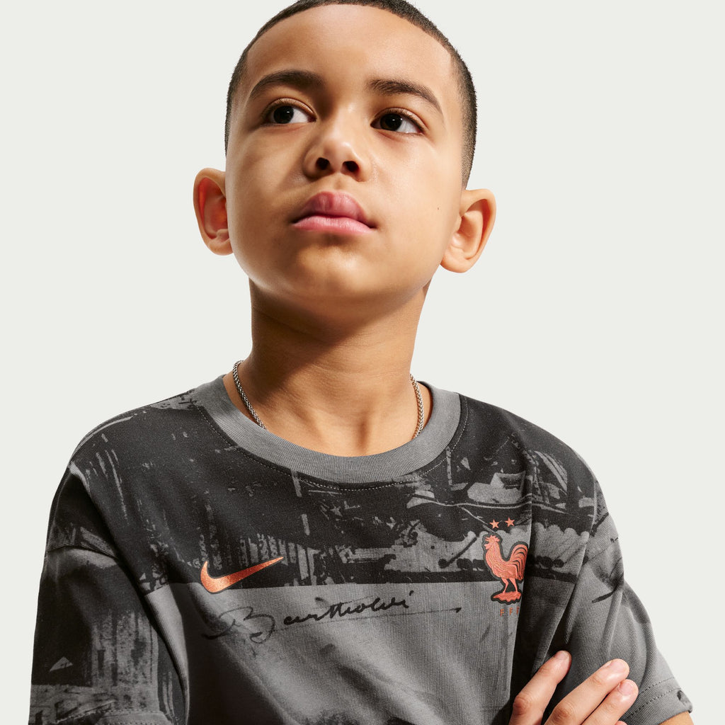 Nike France Big Kids' Nike Soccer T-Shirt - IQ2192-068-NIKE by Nike | Available at Niky's Sports