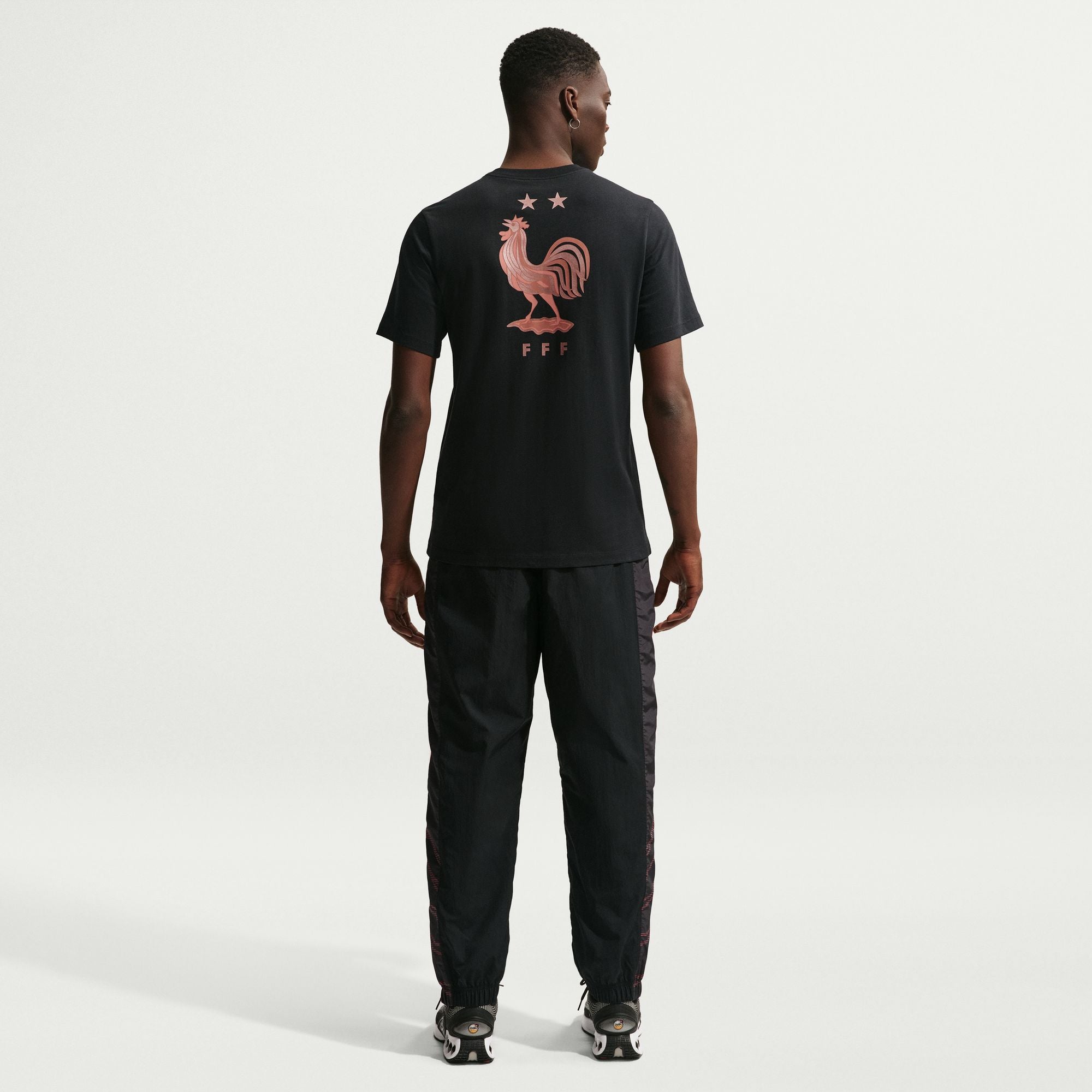 Nike France Men's Nike Soccer T-Shirt - IQ2232-010-NIKE by Nike | Available at Niky's Sports