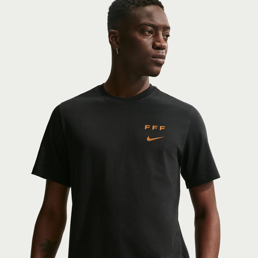 Nike France Men's Nike Soccer T-Shirt - IQ2232-010-NIKE by Nike | Available at Niky's Sports
