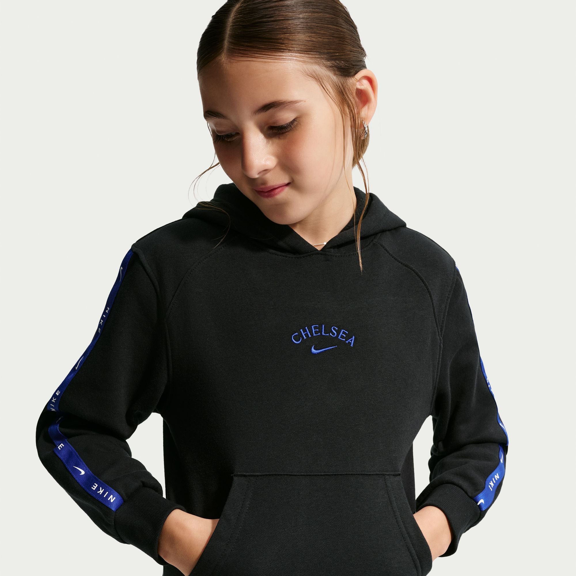Nike Chelsea FC City Side Big Kids' Soccer Fleece Hoody