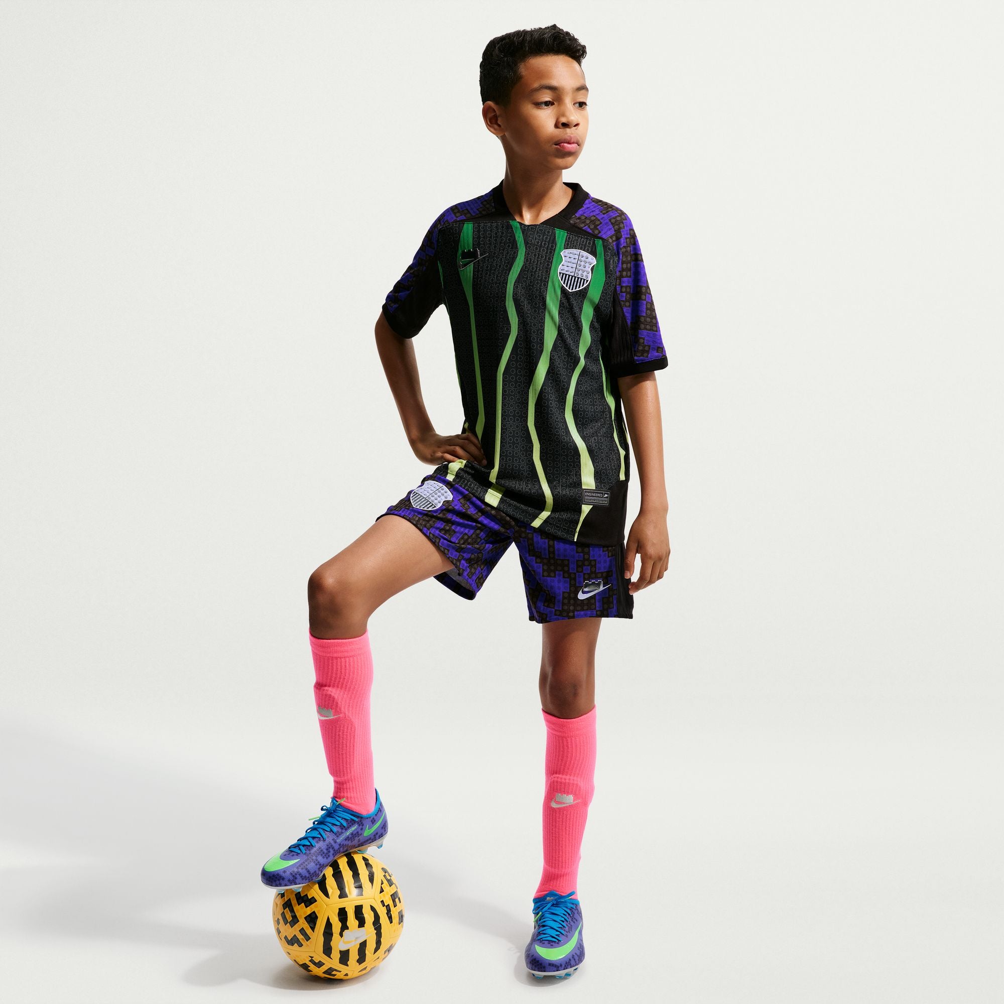 Nike Strike x LEGO® Collection Big Kids' Soccer Jersey