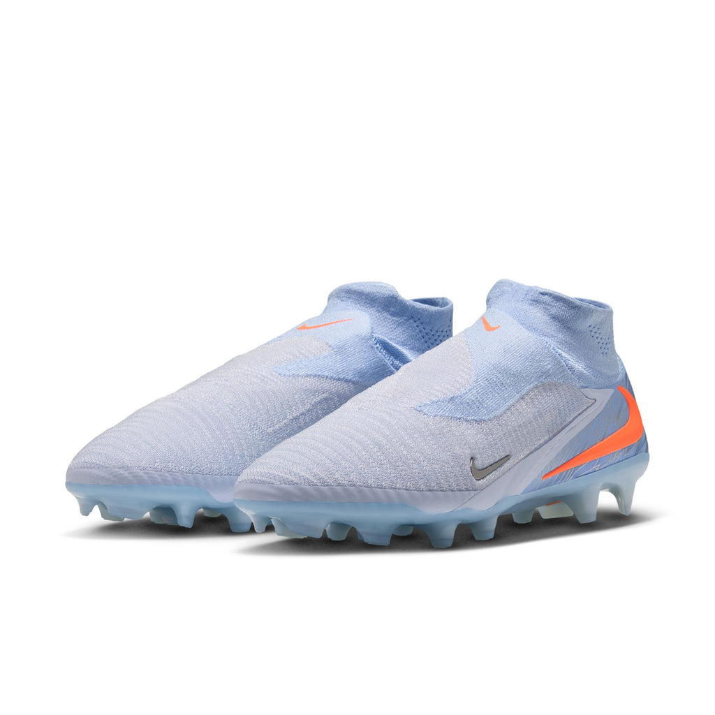 Nike United Phantom 6 High Elite FG soccer cleats in Multi-Color/Black, pair view — IQ7651-900