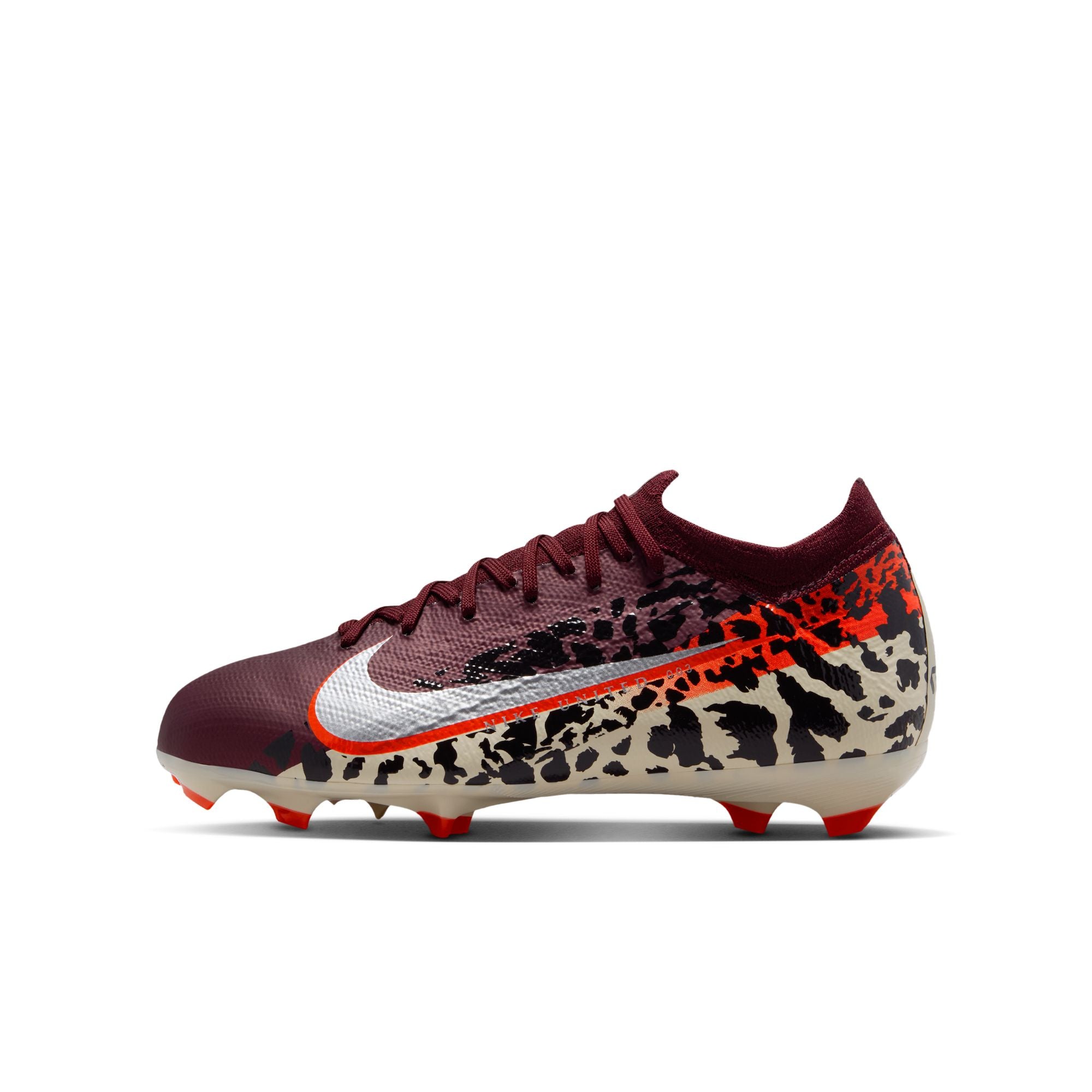 Nike United Jr. Mercurial Vapor 16 Pro Big Kids' Firm-Ground Low-Top Soccer Cleats - IR4190-661-NIKE by Nike | Available at Niky's Sports