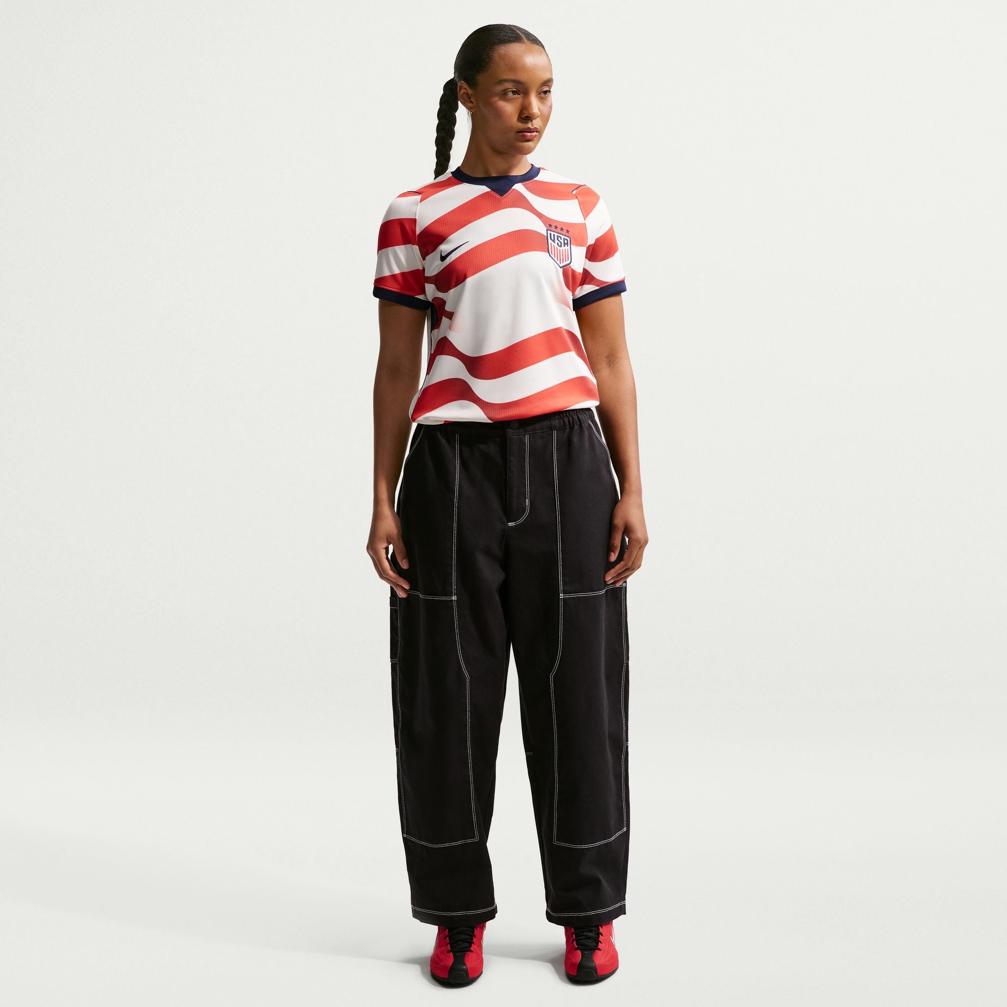 Nike USA USWNT 2026 Stadium Home Women's Nike Dri-FIT Soccer Replica Jersey - IU0669-134-NIKE by Nike | Available at Niky's Sports