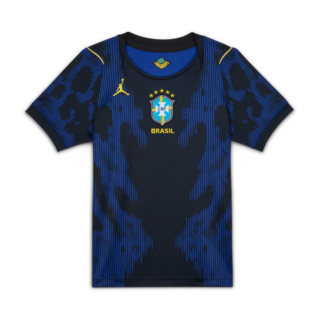 Nike Brazil 2026 Stadium Away Big Kids' Jordan Dri-FIT Soccer Replica Jersey