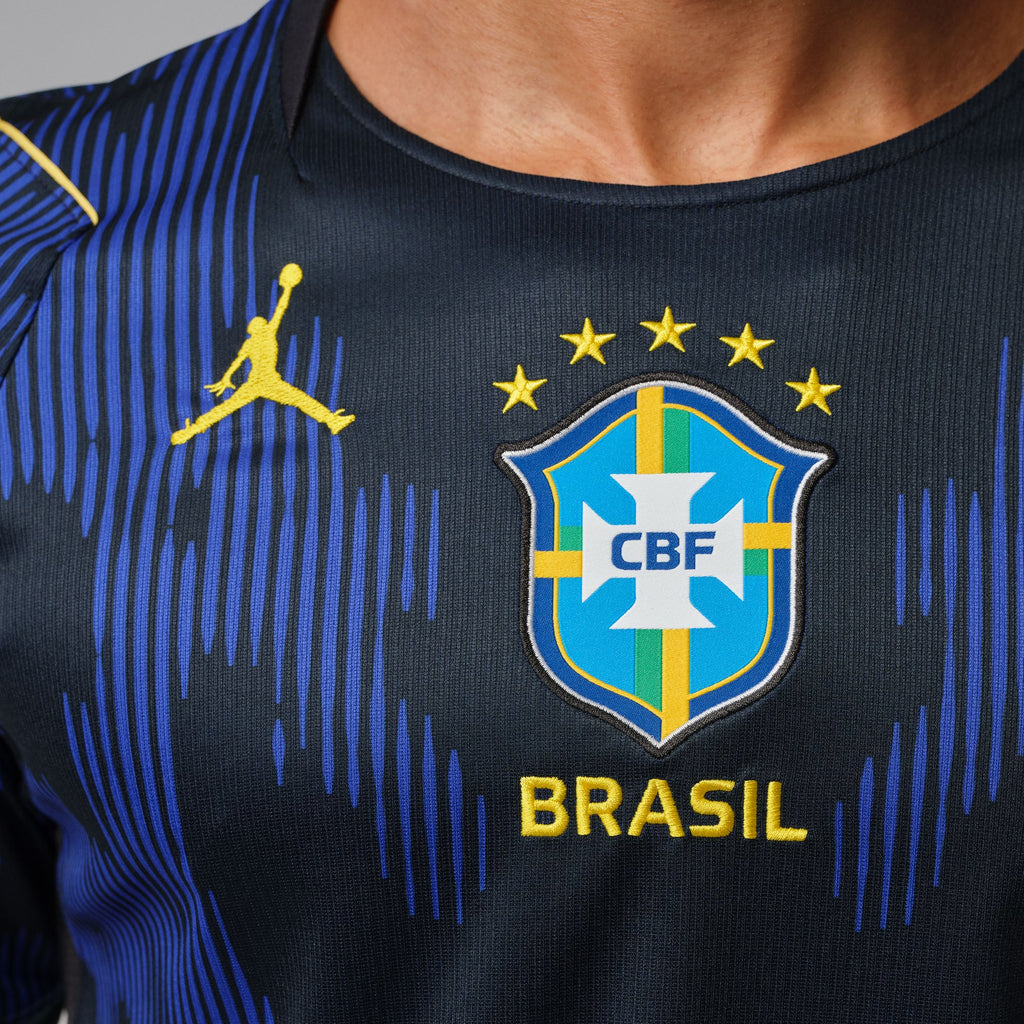 Nike Brazil 2026 Stadium Away Men's Jordan Dri-FIT Soccer Replica Jersey