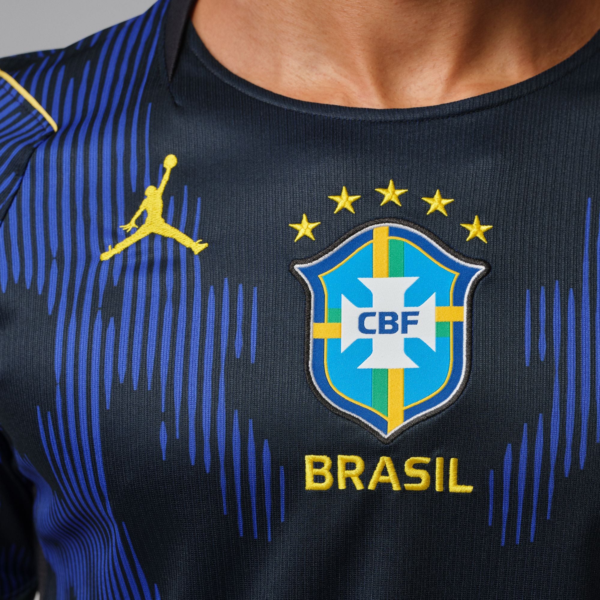 Nike Brazil 2026 Stadium Away Men's Jordan Dri-FIT Soccer Replica Jersey