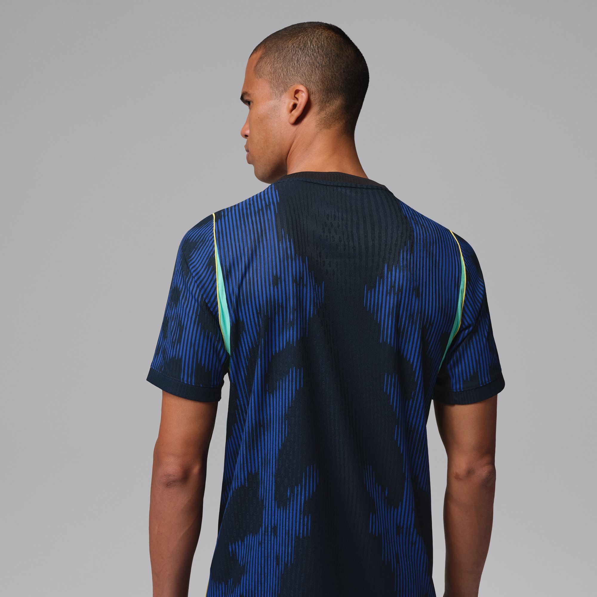 Nike Brazil 2026 Match Away Men's Jordan Aero-FIT Soccer Authentic Jer