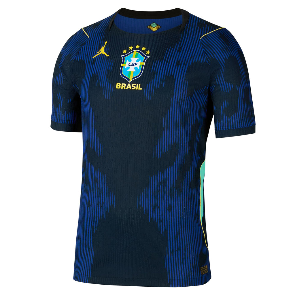 Nike Brazil 2026 Match Away Men's Jordan Aero-FIT Soccer Authentic Jersey - IU1074-417-NIKE by Nike | Available at Niky's Sports