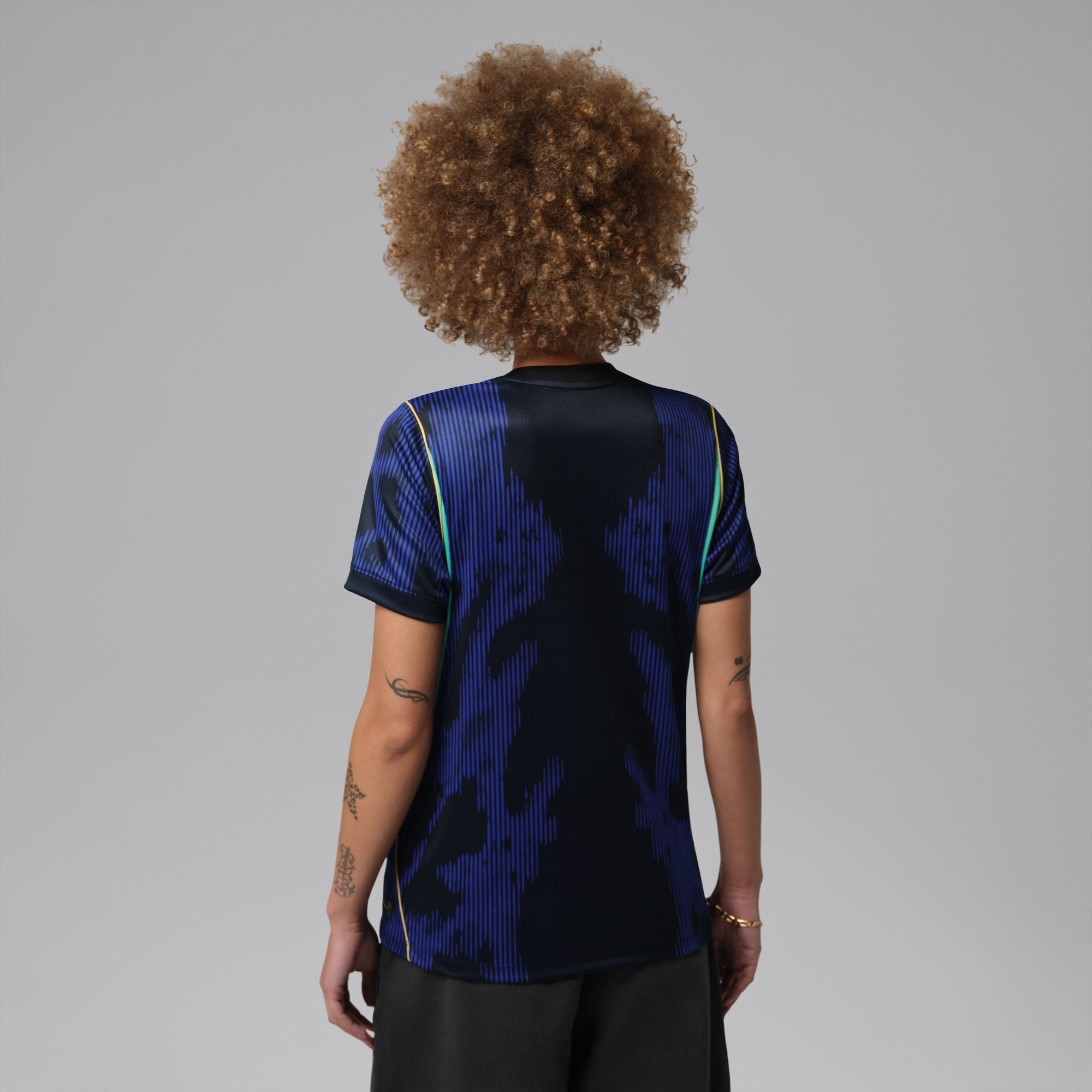 Nike Brazil 2026 Stadium Away Women's Jordan Dri-FIT Soccer Replica Jersey - IU1077-417-NIKE by Nike | Available at Niky's Sports