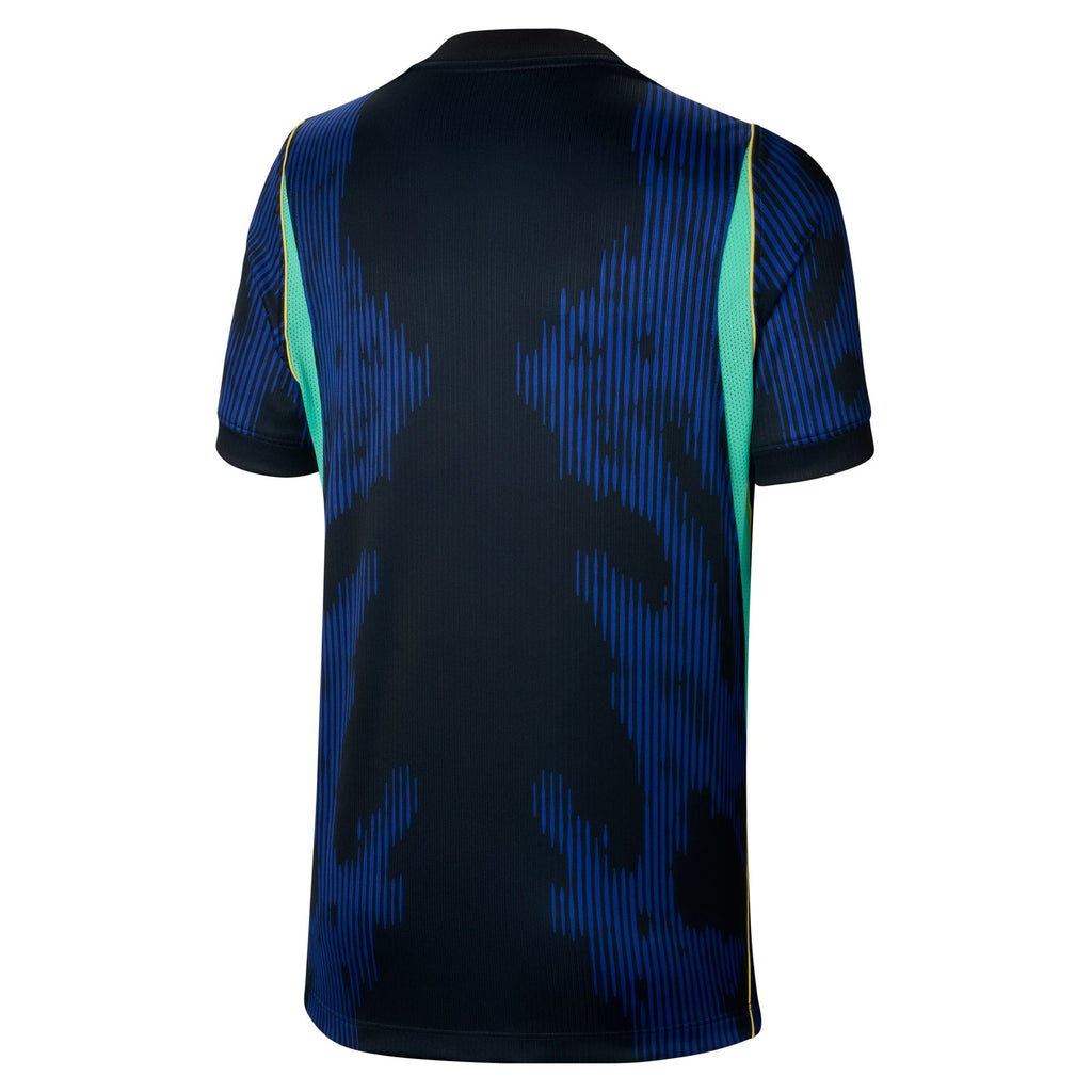 Nike Brazil 2026 Stadium Away Big Kids' Jordan Dri-FIT Soccer Replica Jersey - IU1080-417-NIKE by Nike | Available at Niky's Sports