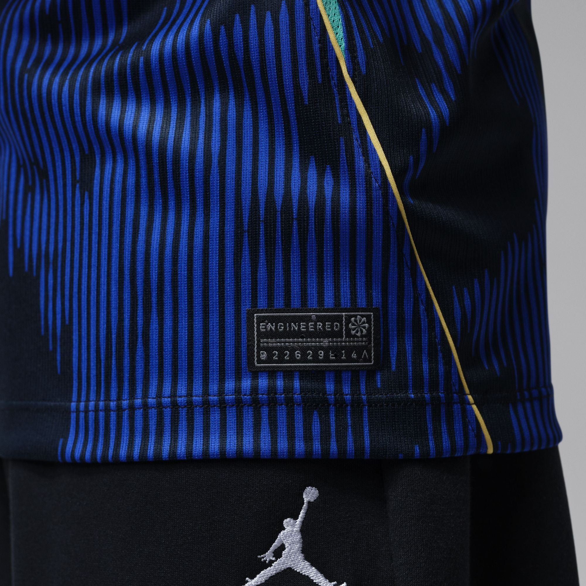 Nike Brazil 2026 Stadium Away Big Kids' Jordan Dri-FIT Soccer Replica Jersey - IU1080-417-NIKE by Nike | Available at Niky's Sports