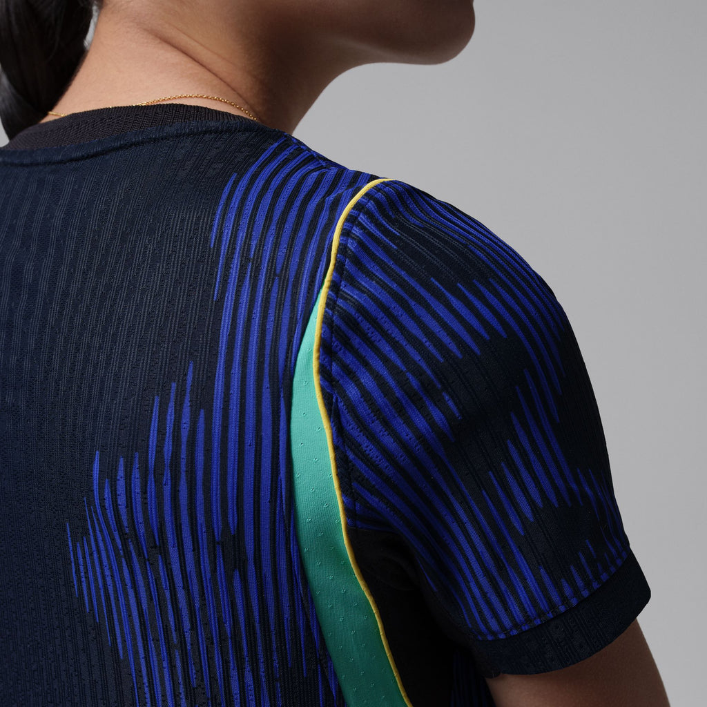 Nike Brazil 2026 Match Away Big Kids' Jordan Aero-FIT Soccer Authentic Jersey