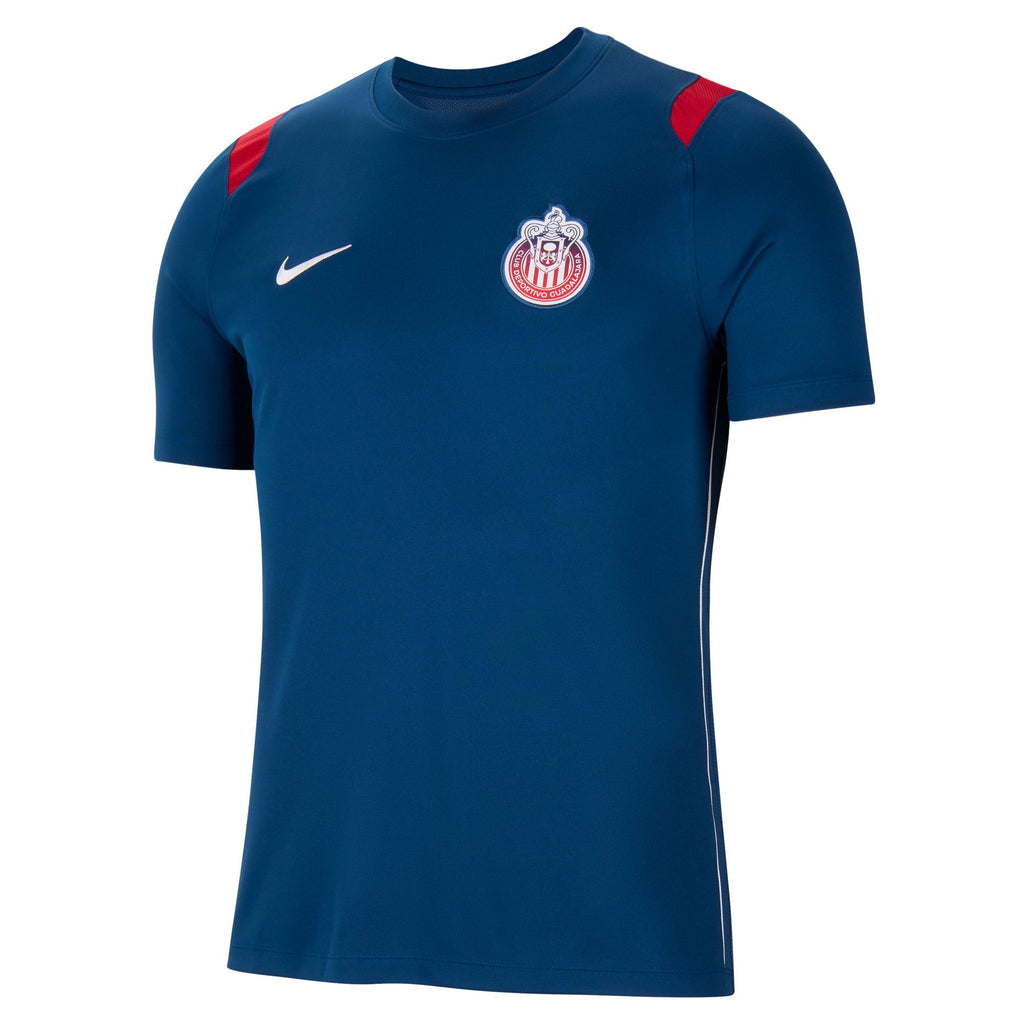Nike Chivas De Guadalajara Academy Pro Men's Nike Dri-FIT Soccer Short-Sleeve Knit Top - IU7781-477-NIKE by Nike | Available at Niky's Sports