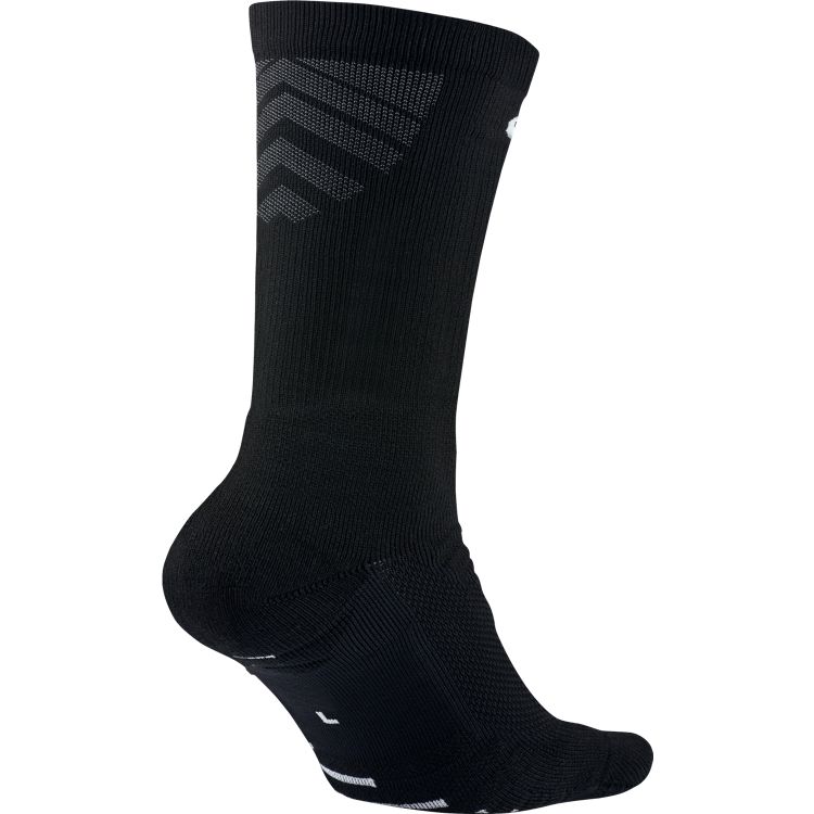 Nike Vapor Football Crew Socks Black - SX5698-010-NIKE by Nike | Available at Niky's Sports