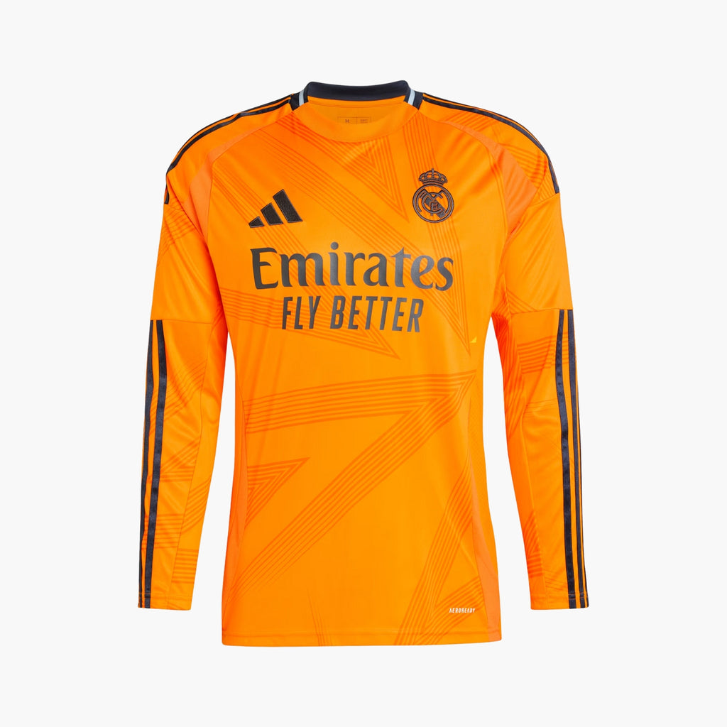 Adidas Real Madrid 24/25 Long Sleeve Away Jersey Men's - IT5189-ADIDAS by adidas | Available at Niky's Sports