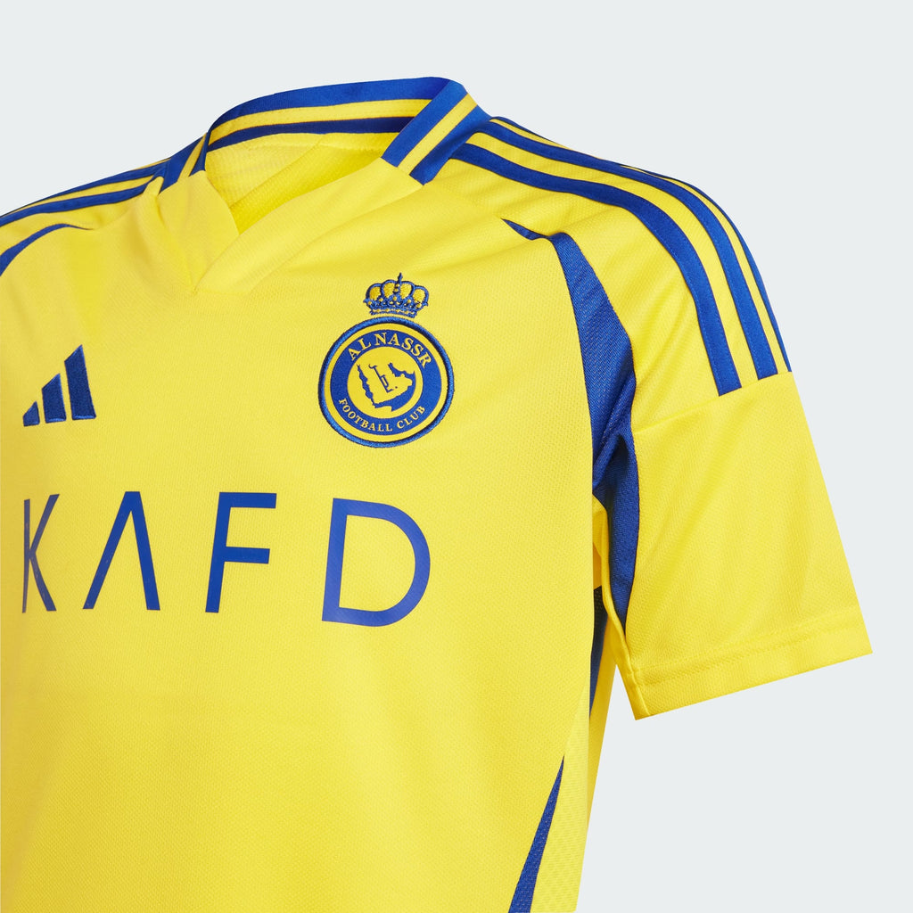 adidas Al Nassr FC 24/25 Ronaldo Home Jersey Kids - JP0458-ADIDAS by adidas | Available at Niky's Sports