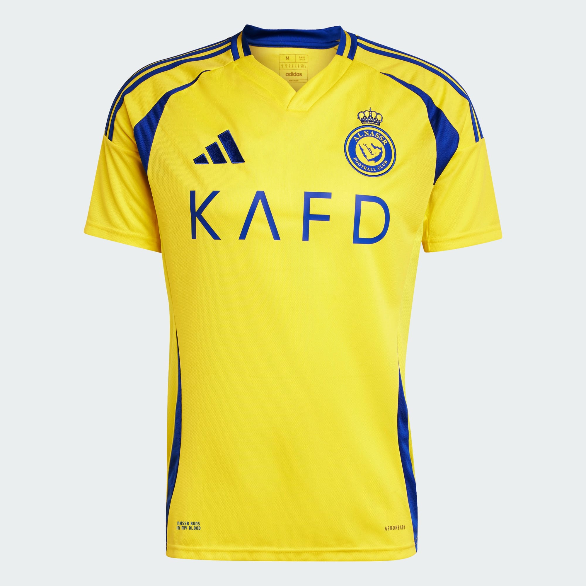 adidas Al Nassr FC 24/25 Ronaldo Men's Home Jersey - JP0459-ADIDAS by adidas | Available at Niky's Sports