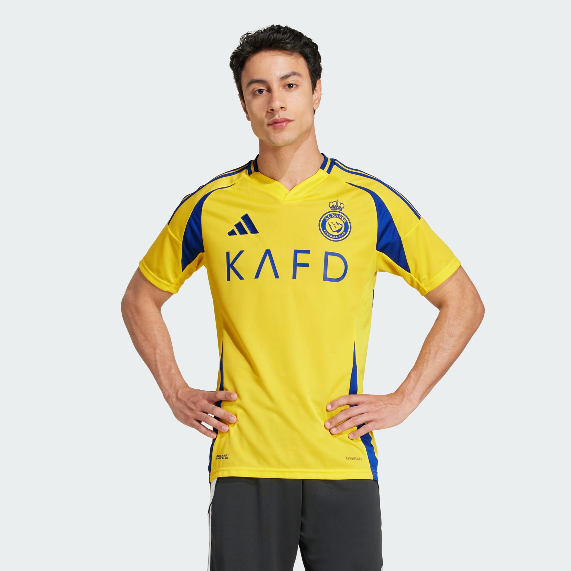 adidas Al Nassr FC 24/25 Ronaldo Men's Home Jersey