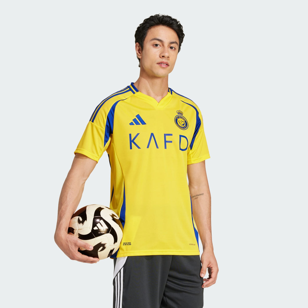 adidas Al Nassr FC 24/25 Ronaldo Men's Home Jersey - JP0459-ADIDAS by adidas | Available at Niky's Sports