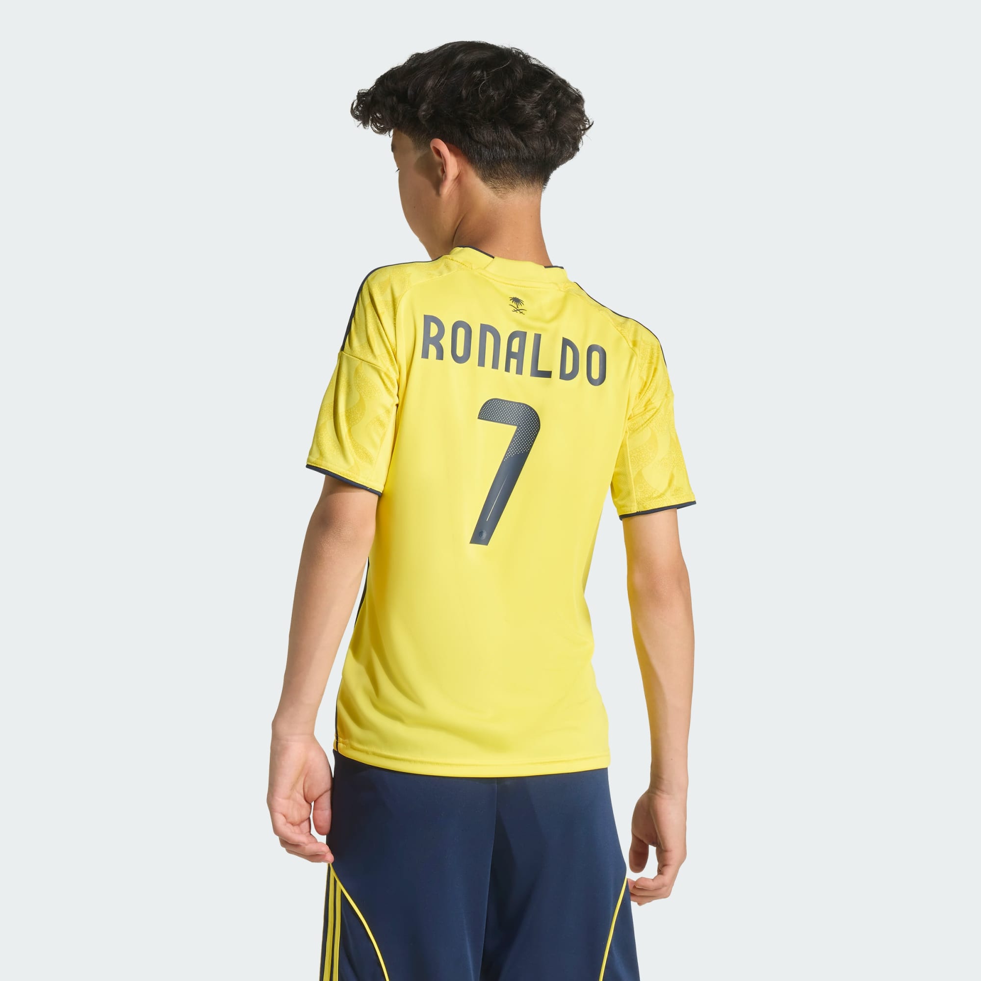 adidas Al Nassr FC 25/26 Ronaldo Home Jersey Kids