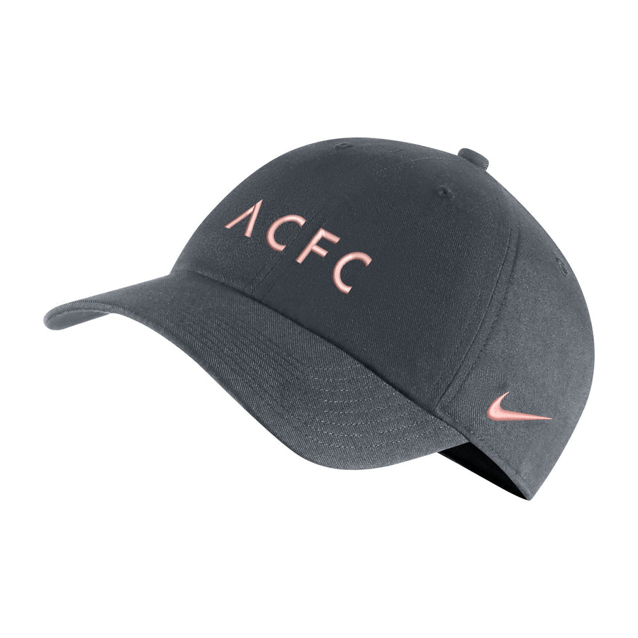 Nike Angel City FC Wordmark Grey Campus Cap - C004267-ANFC-NIKE by Nike | Available at Niky's Sports