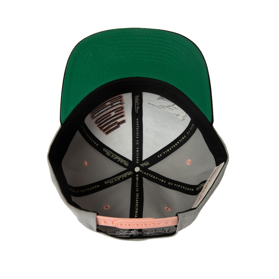 Mitchell and Ness Angel City FC Pop Panel Snapback - 6HSSTP22144-ACFBKGY-MITCHELL & NESS by Mitchell & Ness | Available at Niky's Sports