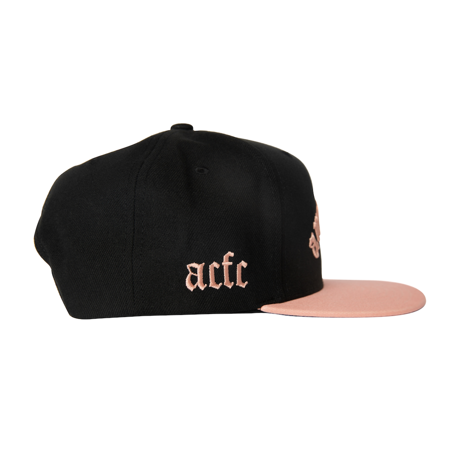 Mitchell and Ness Angel City FC Blackletter Snapback - 6HSSTP22138-ACFBKPK-MITCHELL & NESS by Mitchell & Ness | Available at Niky's Sports