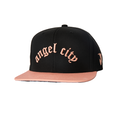 Mitchell and Ness Angel City FC Blackletter Snapback - 6HSSTP22138-ACFBKPK-MITCHELL & NESS by Mitchell & Ness | Available at Niky's Sports