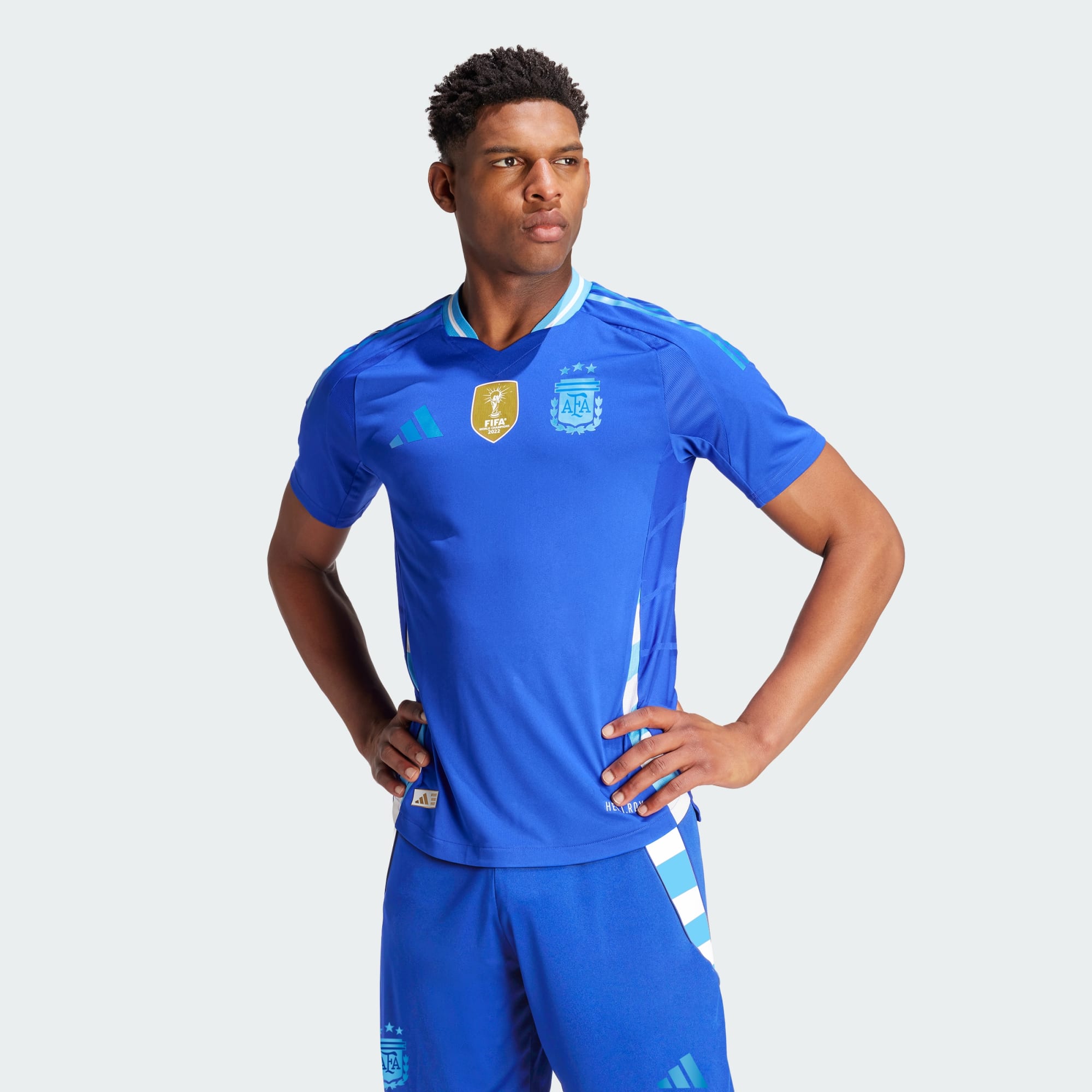 adidas ARGENTINA 2024 AWAY MEN'S AUTHENTIC JERSEY - IP8384-ADIDAS by adidas | Available at Niky's Sports