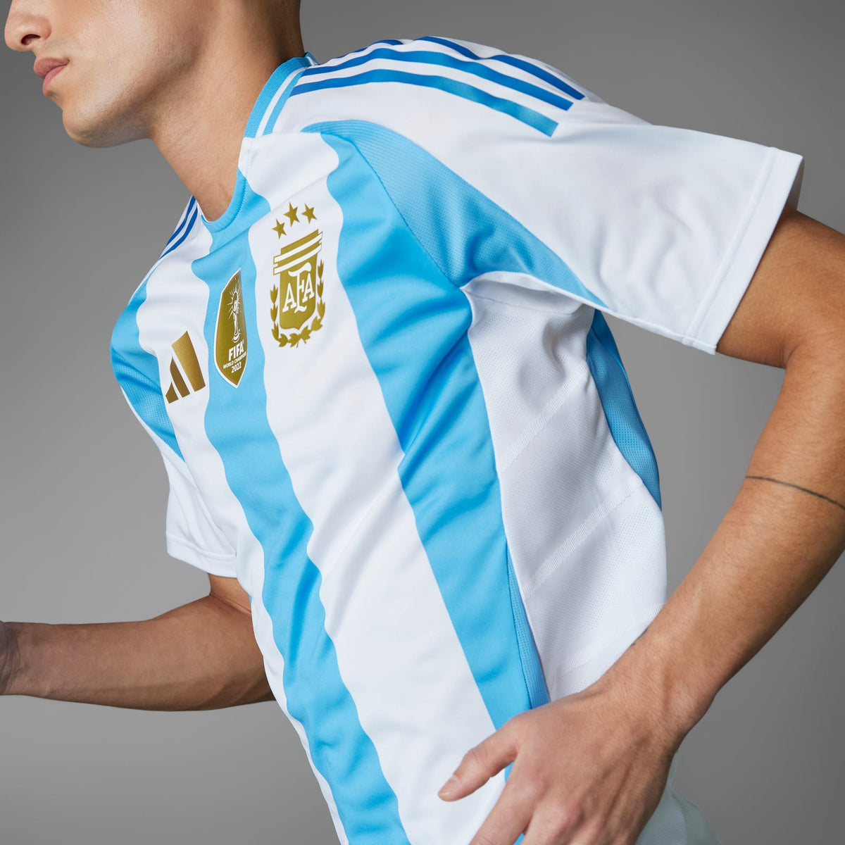 adidas ARGENTINA 2024 HOME AUTHENTIC JERSEY - IP8388-ADIDAS by adidas | Available at Niky's Sports