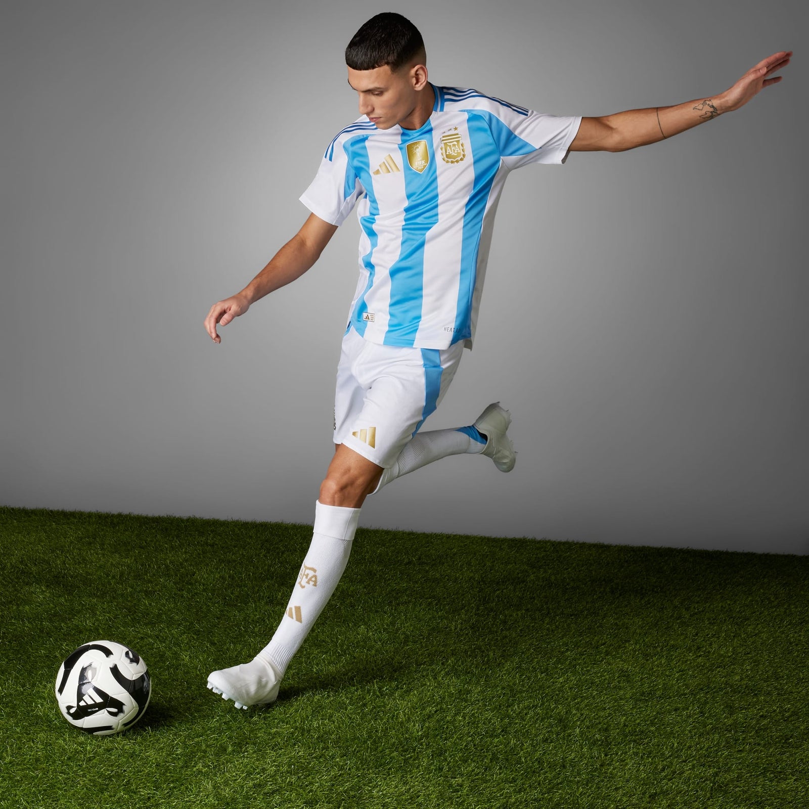 adidas ARGENTINA 2024 HOME AUTHENTIC JERSEY - IP8388-ADIDAS by adidas | Available at Niky's Sports