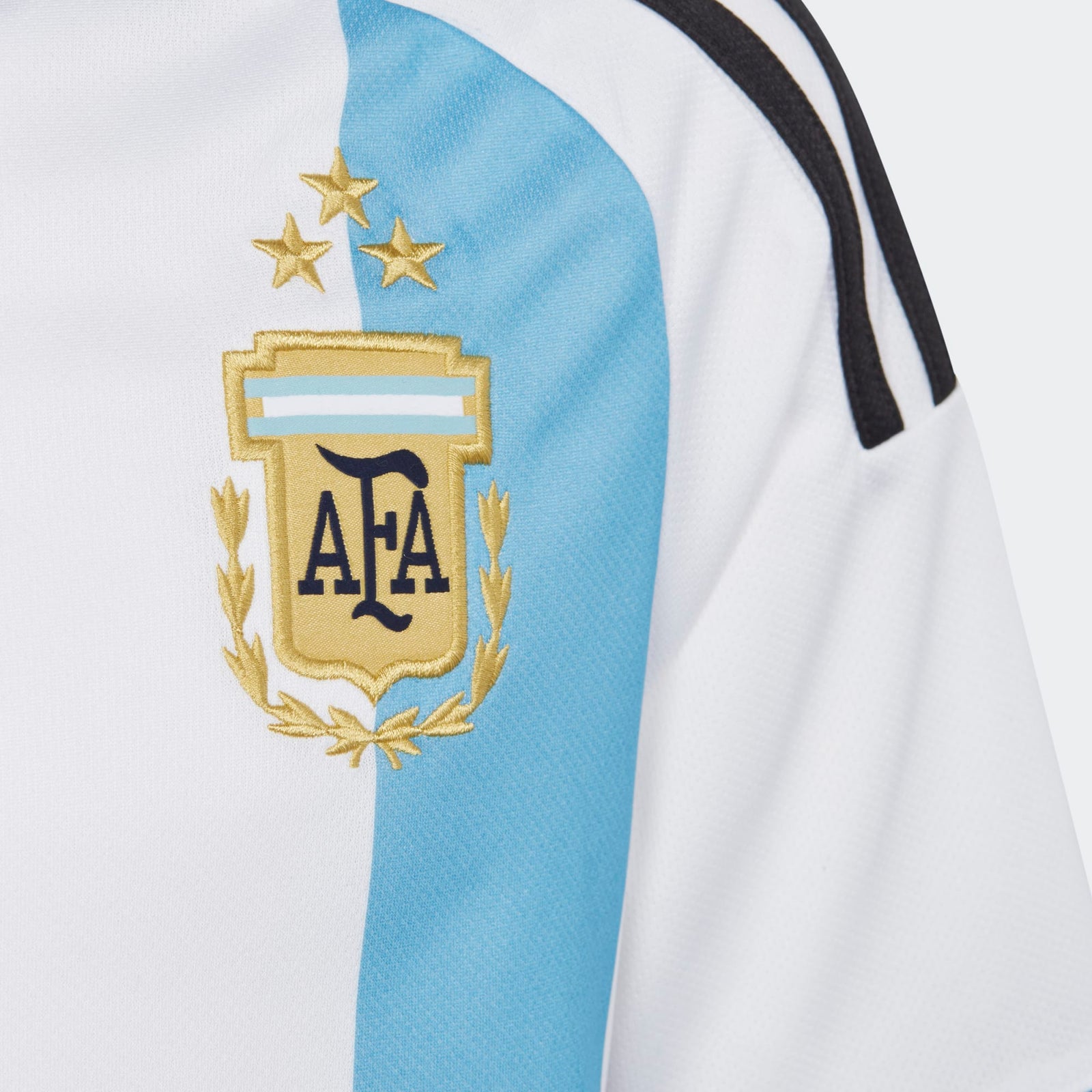adidas ARGENTINA 22 WINNERS HOME YOUTH SOCCER JERSEY