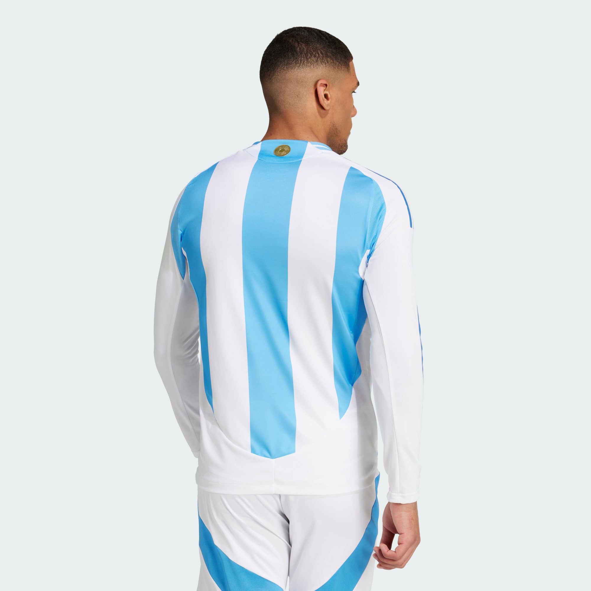 adidas Argentina 2024 Long Sleeve Home Authentic Jersey - Men’s - IP8383-ADIDAS by adidas | Available at Niky's Sports