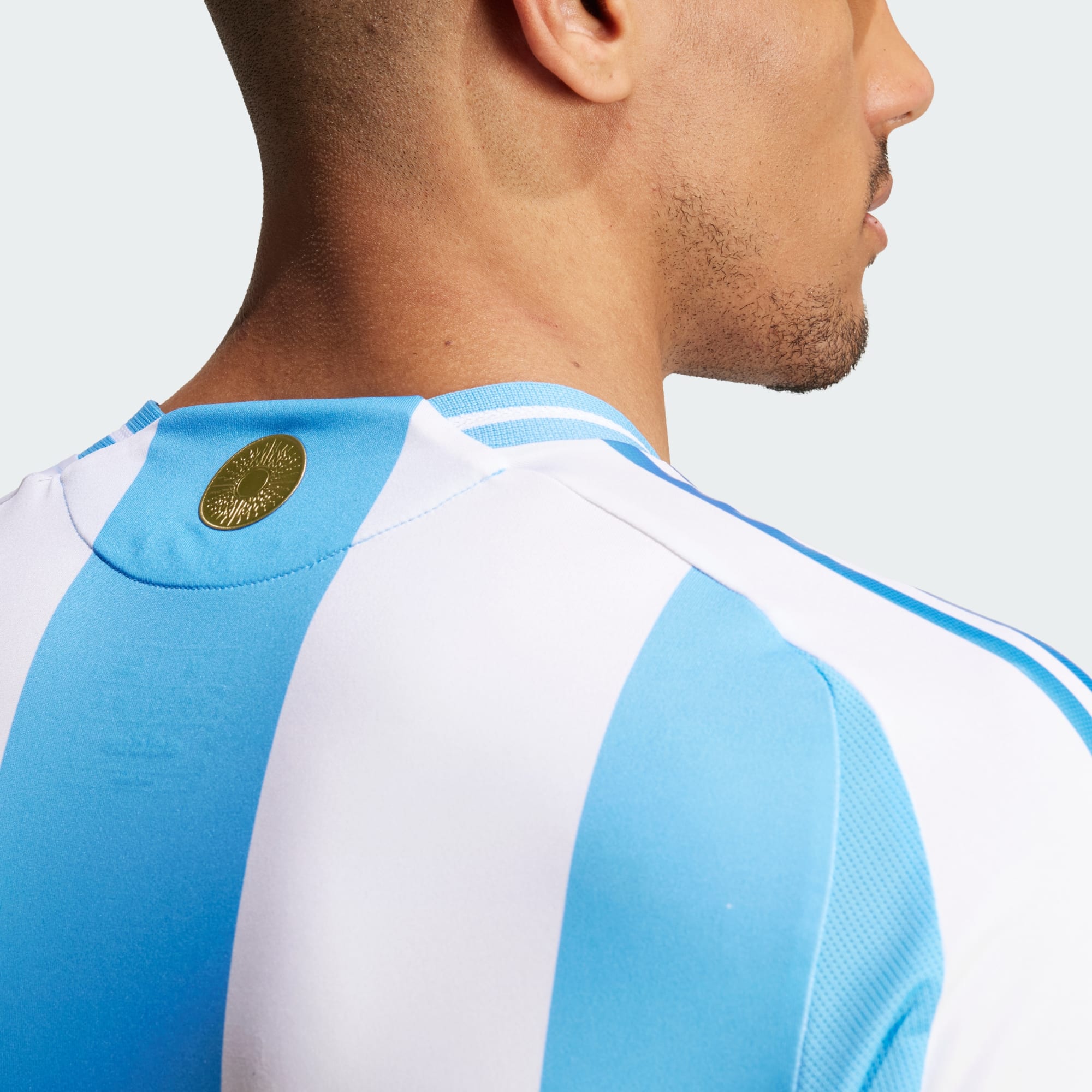 adidas Argentina 2024 Long Sleeve Home Authentic Jersey - Men’s - IP8383-ADIDAS by adidas | Available at Niky's Sports