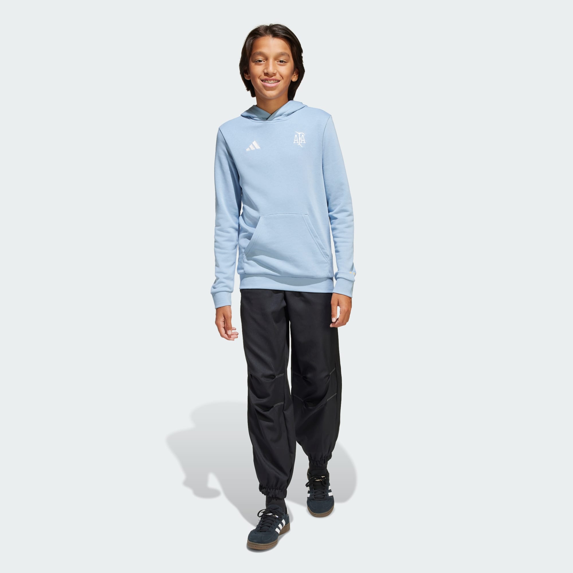 adidas Argentina Anniversary DNA Kids Hoodie - JM2849-ADIDAS by adidas | Available at Niky's Sports