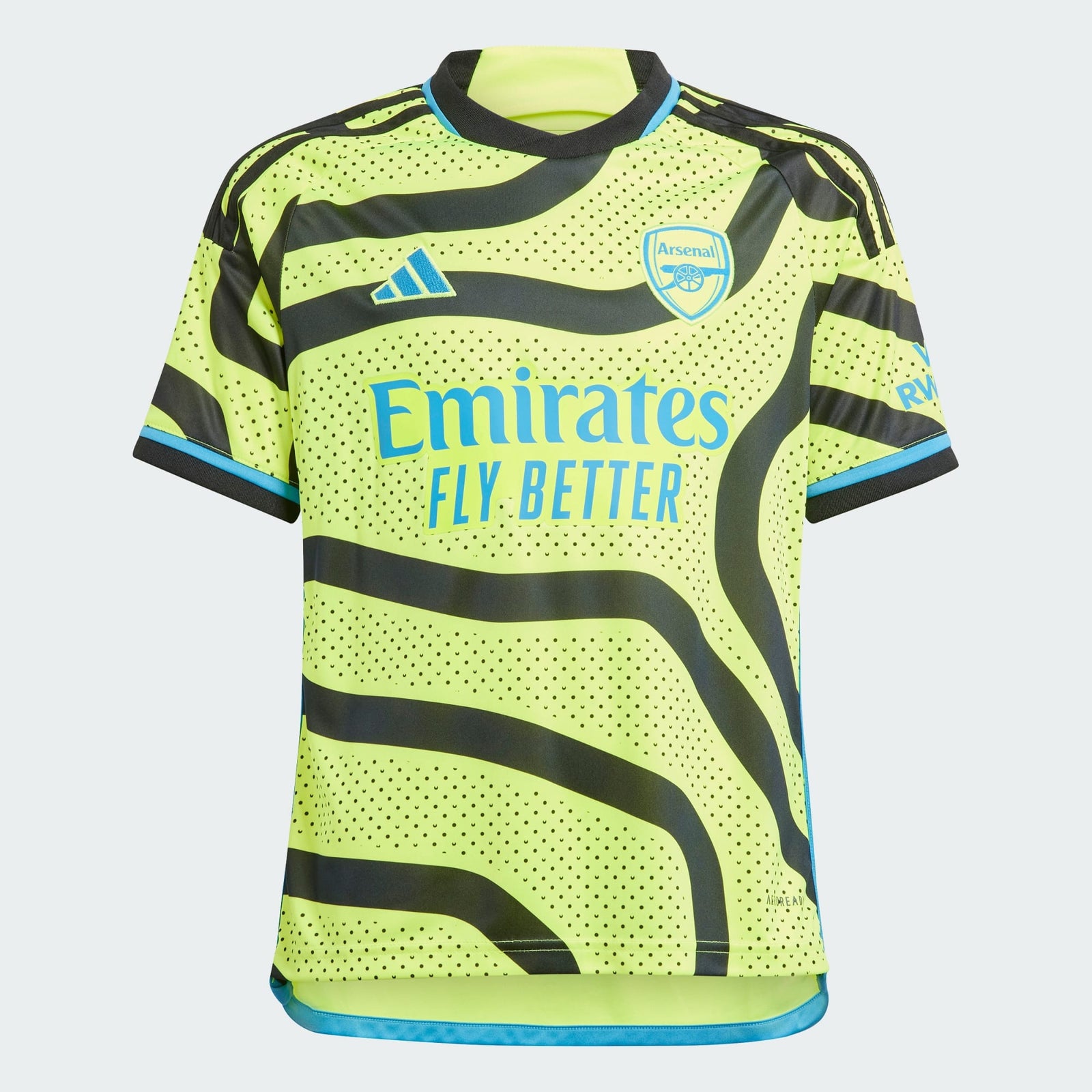 adidas ARSENAL 23/24 AWAY YOUTH SOCCER JERSEY