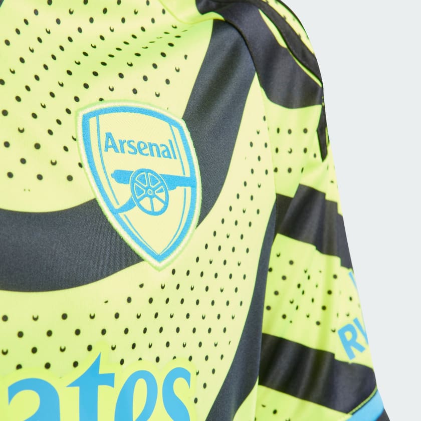 adidas ARSENAL 23/24 AWAY YOUTH SOCCER JERSEY